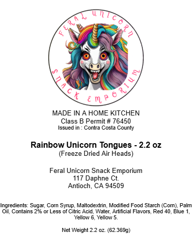 Unicorn Tongue