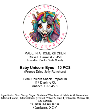 Baby Unicorn Eyes